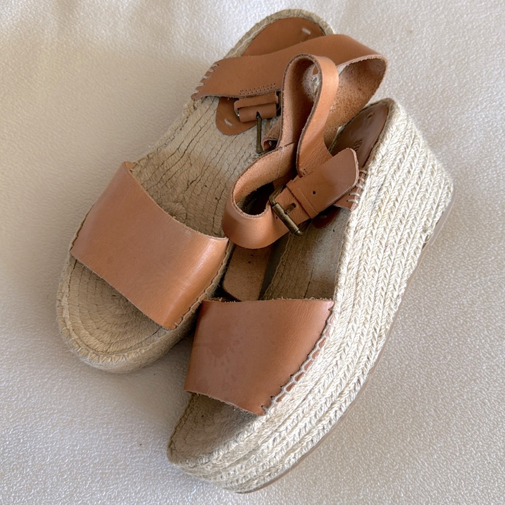 Soludos espadrille wedge sandals size 10